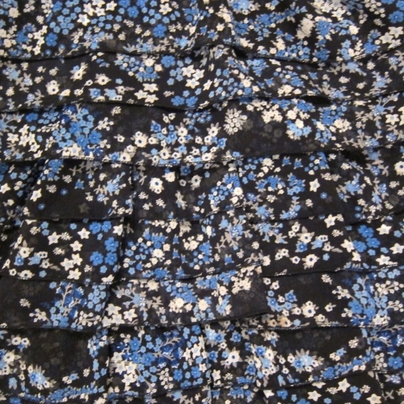 Y2K LF STORES Follies Paris Halter Tiered Floral Mini Dress - Picture 3 of 4